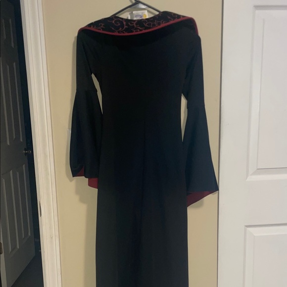 California Costumes Black and Red Long Sleeve Dress - Picture 5 of 5